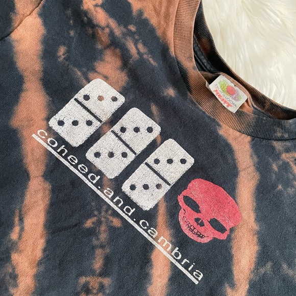 ‼️BLOWOUT SALE‼️5/$25 Bleach dye band shirts - Picture 7 of 17